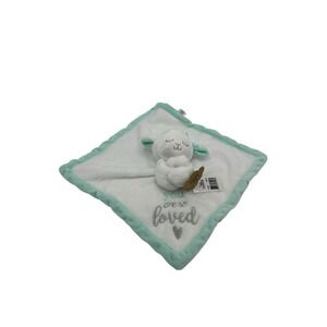 Baby‎ Essentials Soft White Lamb Lovey Security Blanket You Are So Loved NWT